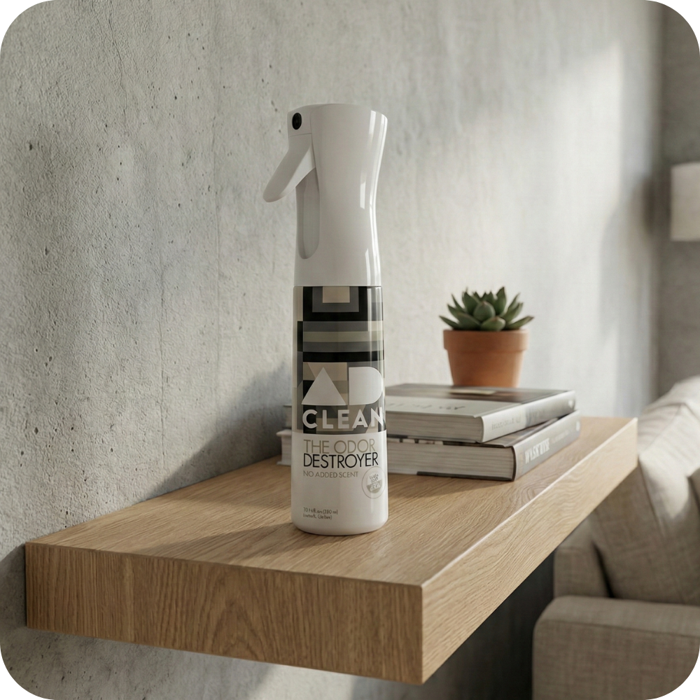 The Odor Destroyer in use